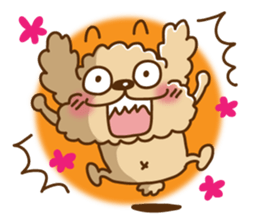 Putaro the Poodle basic version sticker #5640663