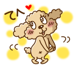 Putaro the Poodle basic version sticker #5640664