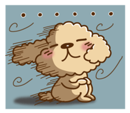 Putaro the Poodle basic version sticker #5640673