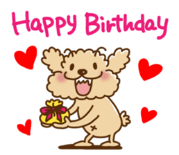 Putaro the Poodle basic version sticker #5640679