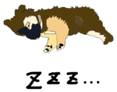 Tanaka family dog Akira sticker #5641445