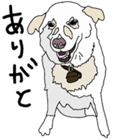 Tanaka family dog Akira sticker #5641478