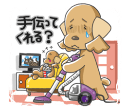 Tocotoco poodle brothers and friends sticker #5641634