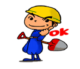~Daily life of the construction worker~ sticker #5641926