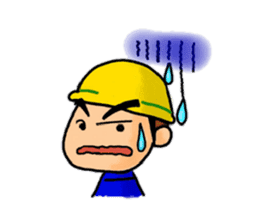 ~Daily life of the construction worker~ sticker #5641951