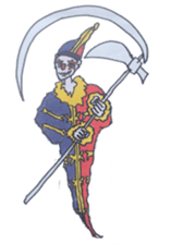 Cynical clown sticker #5642364