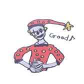 Cynical clown sticker #5642367