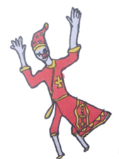 Cynical clown sticker #5642379