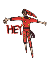 Cynical clown sticker #5642389