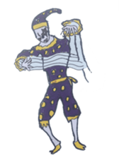 Cynical clown sticker #5642399