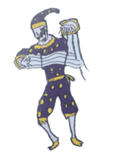 Cynical clown sticker #5642399