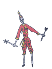 Cynical clown sticker #5642400