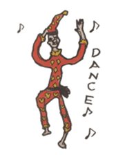 Cynical clown sticker #5642401