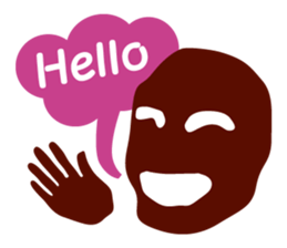 The Shadow man sticker #5642525