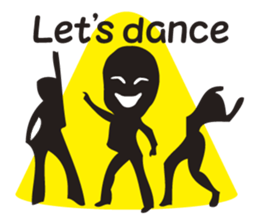 The Shadow man sticker #5642530