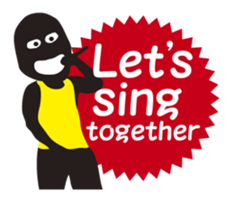 The Shadow man sticker #5642531