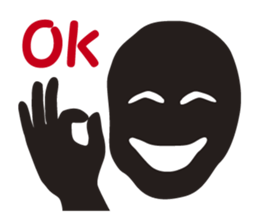 The Shadow man sticker #5642533