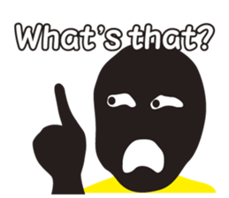 The Shadow man sticker #5642544