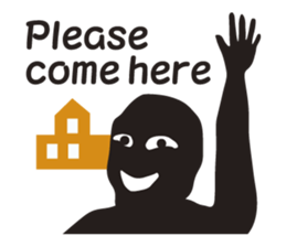 The Shadow man sticker #5642552