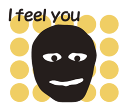 The Shadow man sticker #5642555