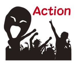 The Shadow man sticker #5642559