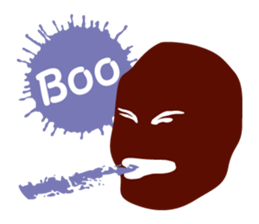 The Shadow man sticker #5642560