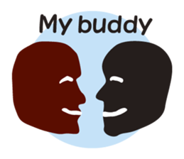 The Shadow man sticker #5642561