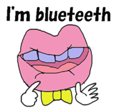 Mr.Blueteeth English ver. sticker #5643364