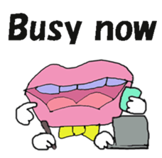 Mr.Blueteeth English ver. sticker #5643401