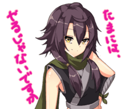Sengoku Idol Odatenan By Hitomi Hisui Sticker