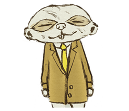 meerkat ojisan sticker #5644685