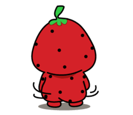 strawberry cute sticker #5644764