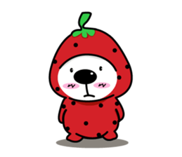 strawberry cute sticker #5644765