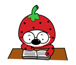 strawberry cute sticker #5644781
