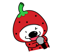 strawberry cute sticker #5644784