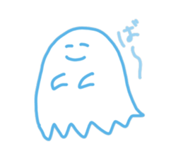 prettypretty  Ghost sticker #5644884