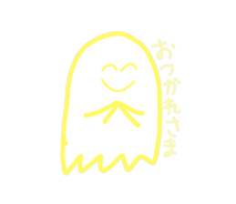 prettypretty  Ghost sticker #5644893