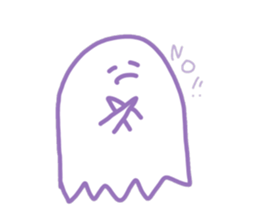 prettypretty  Ghost sticker #5644903