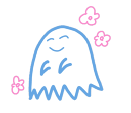 prettypretty  Ghost sticker #5644923
