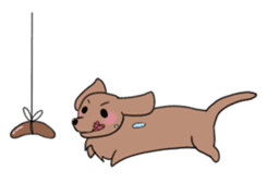 Three dachshunds sticker #5644979