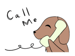 Three dachshunds sticker #5644984