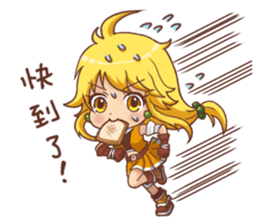 Heroine Anthem - cartoon version sticker #5645996