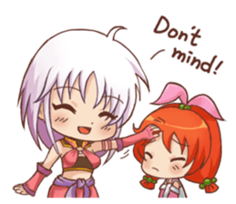 Heroine Anthem - cartoon version sticker #5645997