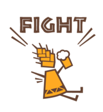 Fairy of craft beer, its name Mugijin sticker #5646263