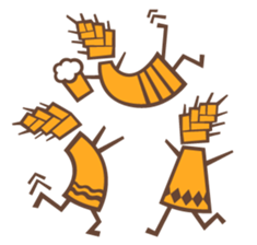 Fairy of craft beer, its name Mugijin sticker #5646266