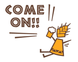 Fairy of craft beer, its name Mugijin sticker #5646276