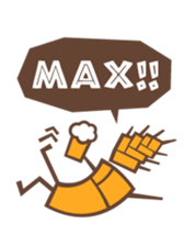 Fairy of craft beer, its name Mugijin sticker #5646283