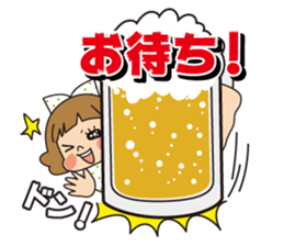 Beer LOVE Jibico sticker #5646606