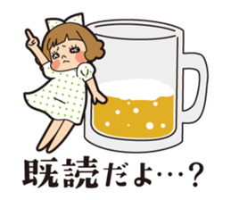 Beer LOVE Jibico sticker #5646619