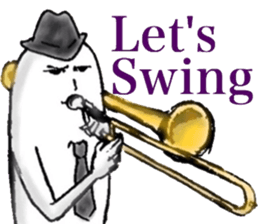 JAZZ MAN sticker #5646705